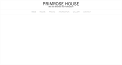 Desktop Screenshot of primrose-house.co.uk
