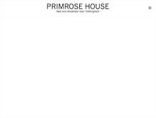 Tablet Screenshot of primrose-house.co.uk